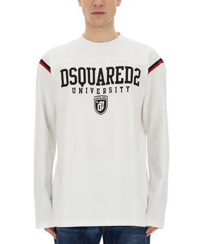 Dsquared2 Sweatshirt In White