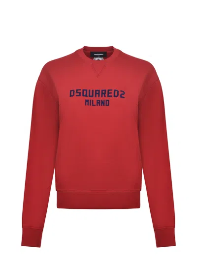 Dsquared2 Sweatshirt In Red