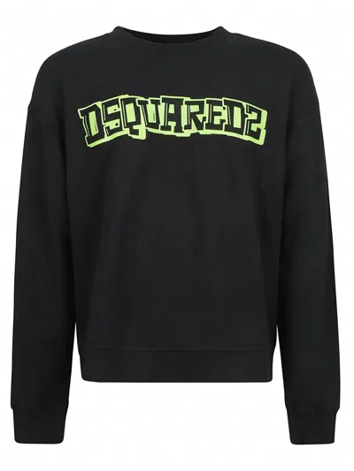 Dsquared2 Sweatshirt In Black