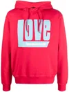 Dsquared2 Logo-print Drawstring Hood Hoodie