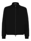 Dsquared2 Zip-up Sweatshirt In Black