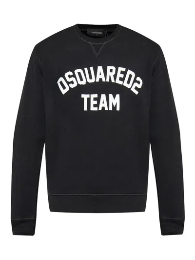 DSQUARED2 SUDADERA - NEGRO