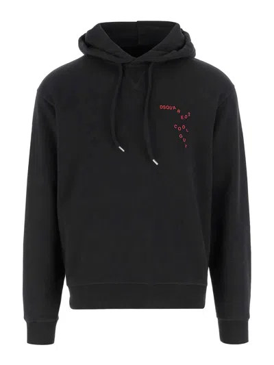 DSQUARED2 SUDADERA - NEGRO
