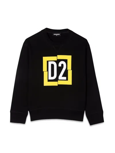 Dsquared2 Kids' Sweatshirt In Black