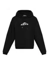 Dsquared2 Relax Fit Hoodie In Black