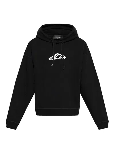 DSQUARED2 SUDADERA - NEGRO