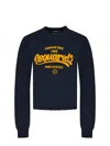 Dsquared2 Sweatshirt In Blue