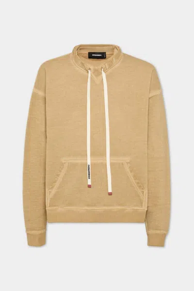 Dsquared2 Sweatshirt In Brown