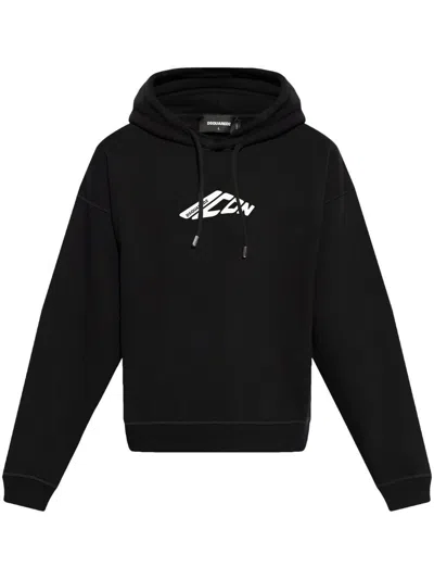 DSQUARED2 DSQUARED2 D2 STAMPED HOODIE