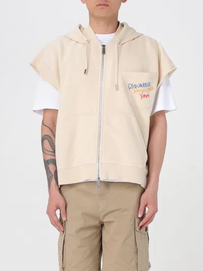 Dsquared2 Sweatshirt  Men Color Beige