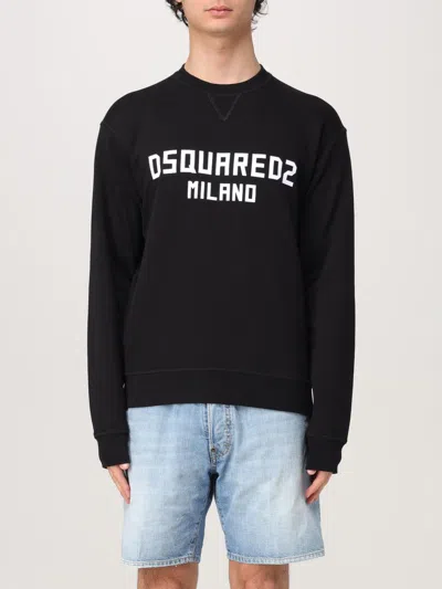 DSQUARED2 SWEATSHIRT DSQUARED2 MEN COLOR BLACK,G45433002