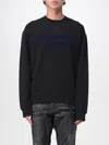 Dsquared2 Dsquared Men Black Cotton Sweatshirt In Black