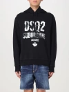 Dsquared2 Cool Fit Hoodie In Black