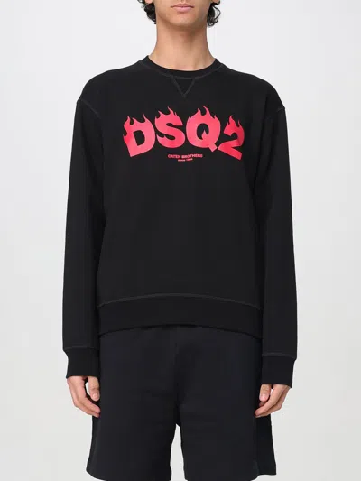 DSQUARED2 SWEATSHIRT DSQUARED2 MEN COLOR BLACK,G75242002