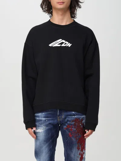 DSQUARED2 SWEATSHIRT DSQUARED2 MEN COLOR BLACK,F89029002