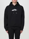 Dsquared2 Relax Fit Hoodie In Schwarz