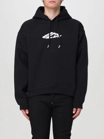 DSQUARED2 SWEATSHIRT DSQUARED2 MEN COLOR BLACK,F89030002