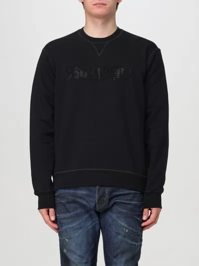 DSQUARED2 SWEATSHIRT DSQUARED2 MEN COLOR BLACK,F89607002