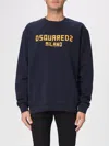 Dsquared2 Long-sleeved Sweatshirt In Blue