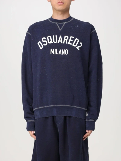 Dsquared2 卫衣  男士 颜色 蓝色 In Blue