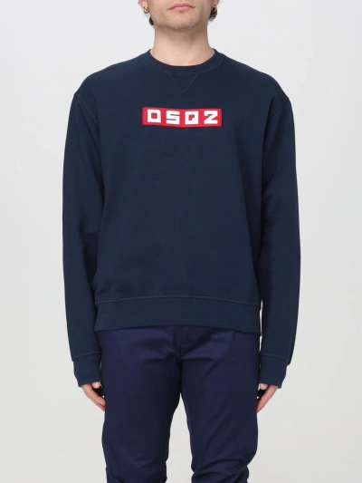 Dsquared2 Sweatshirt  Men Color Blue