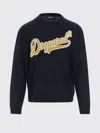 Dsquared2 Sweatshirt  Men Color Blue In Black