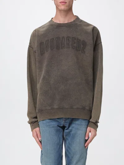 Dsquared2 Sweatshirt  Men Color Brown