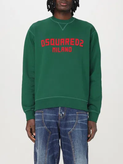 Dsquared2 Sweatshirt  Men Color Green In Grün
