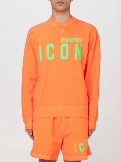 Dsquared2 Sweatshirt  Men Color Orange