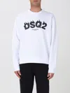 Dsquared2 Cool Fit Sweatshirt In White