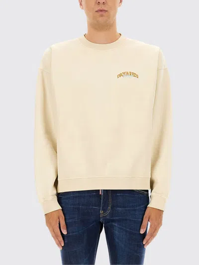 Dsquared2 Sweatshirt  Men Color White In Neutral