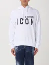 DSQUARED2 SWEATSHIRT DSQUARED2 MEN COLOR WHITE,412592001