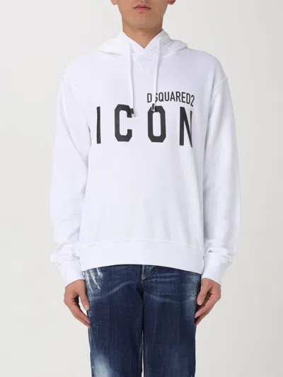 DSQUARED2 SWEATSHIRT DSQUARED2 MEN COLOR WHITE,412592001