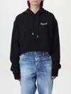 Dsquared2 Sweatshirt  Woman Color Black In Schwarz