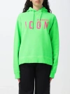 Dsquared2 Sweatshirt  Woman Color Green In Green