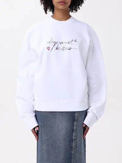 Dsquared2 Sweatshirt  Woman Color White