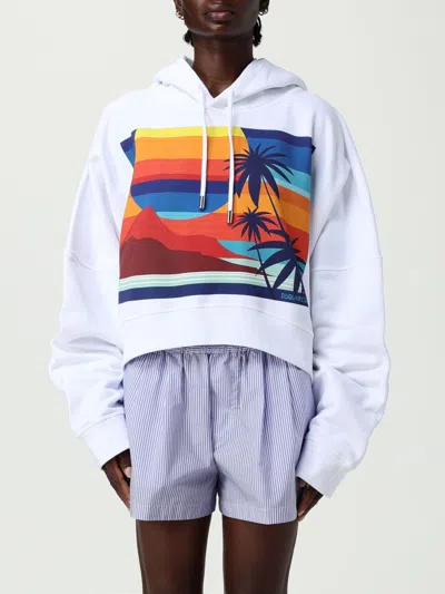 Dsquared2 Sweatshirt  Damen Farbe Weiss In White