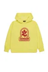 Dsquared2 Sweatshirt Invicta X  In Yellow