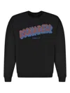 Dsquared2 Sweatshirt Made Of  Cotton In Black