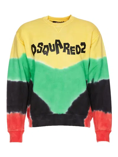 Dsquared2 Dsquared Men D2 Jamaica Sweatshirt In Multi