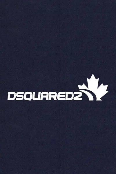 Dsquared2 Sweatshirt In Navy Blue