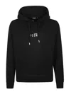 Dsquared2 Logo Hoodie In Negro