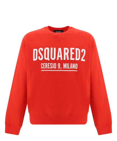 Dsquared2 Sweatshirt In Red