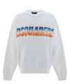Dsquared2 Logo-print Sweatshirt In White