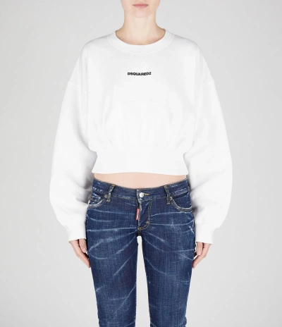 Dsquared2 Sweatshirt In White
