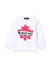 Dsquared2 Logo-print Sweatshirt In White