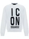 Dsquared2 Dsquared Men Sweatshirt With Logo Print In White