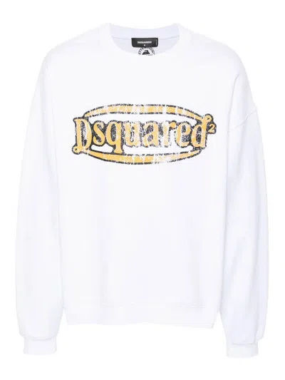 Dsquared2 Sweatshirt In White