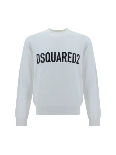 Dsquared2 Sweatshirt In Neutral