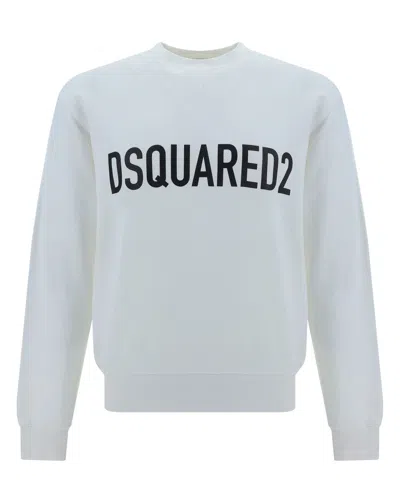 Dsquared2 Sweatshirt In White